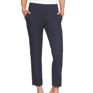 Banana Republic Avery fit with scalloped hem